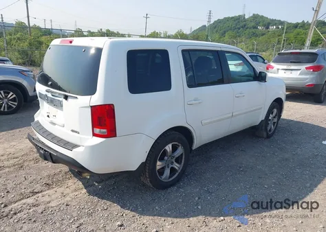 2015 Honda Pilot Ex из США, поврежденный, VIN 5FNYF4H44FB072491